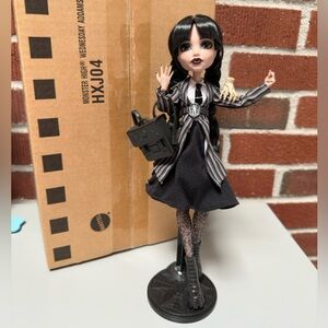 Wednesday Addams x Monster High Doll Nevermore Collectible, NWT NIB Halloween